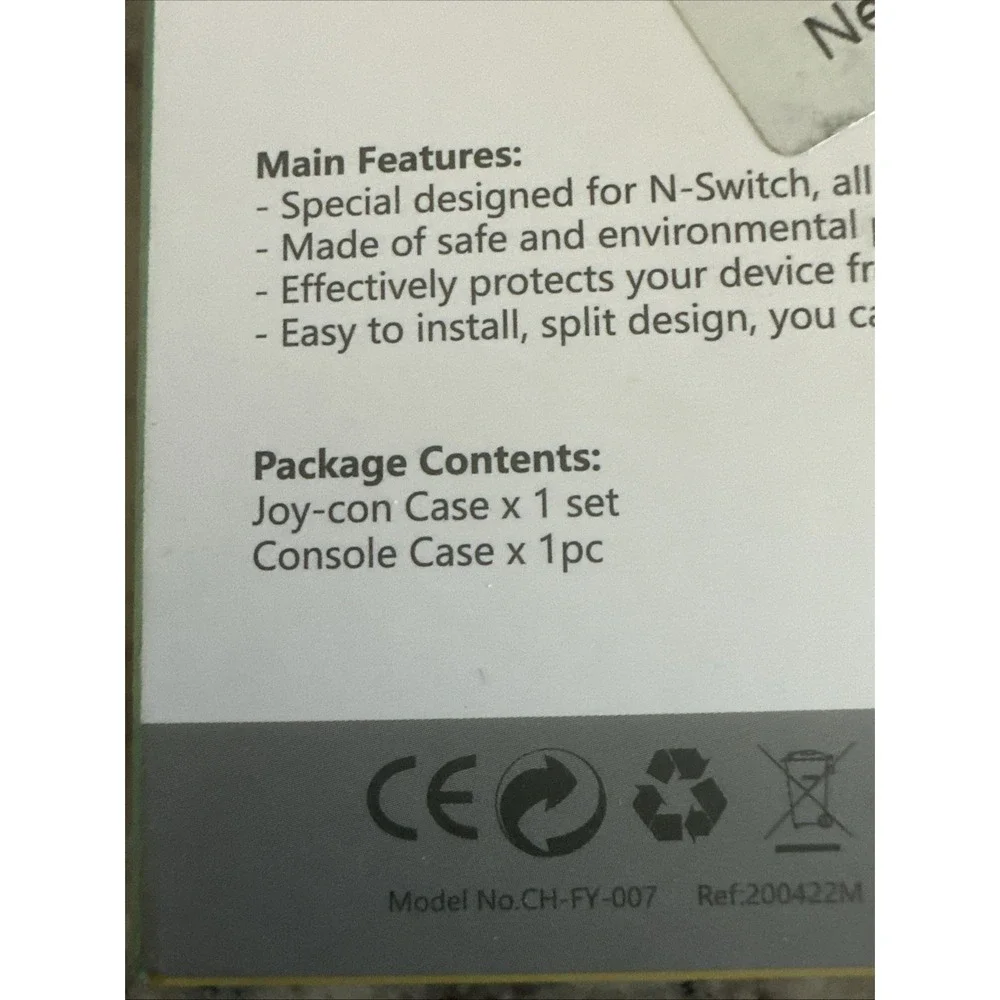 Joycon & Button Covers, Console Case, & Screen Protector Zelda Themed For Switch